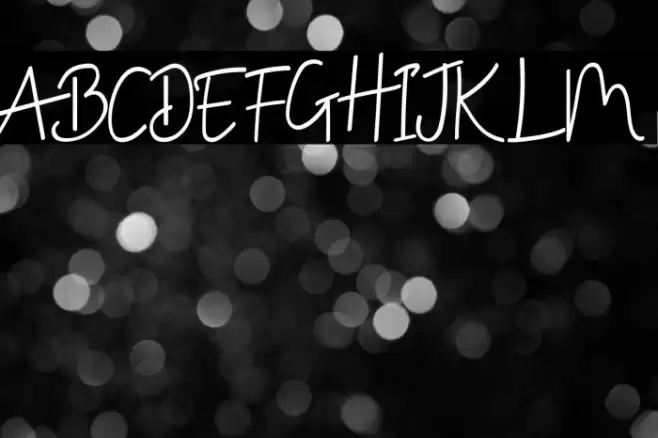 Donellia Demo Font examples