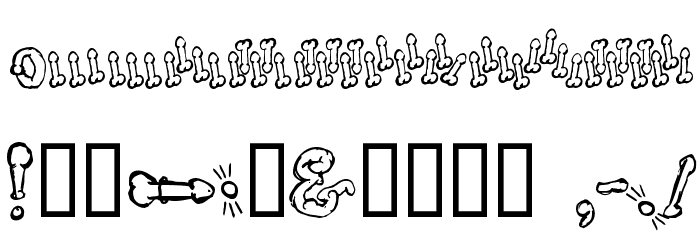 Dong Casual Font OTHER CHARS