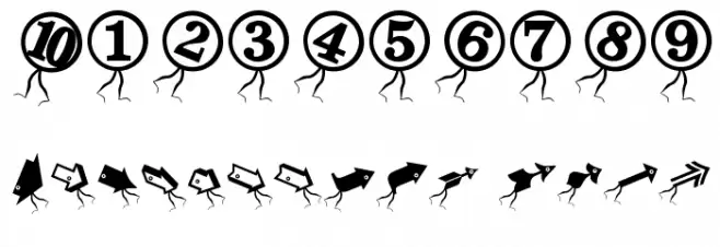 DongbutsBeings-Oblique Font OTHER CHARS