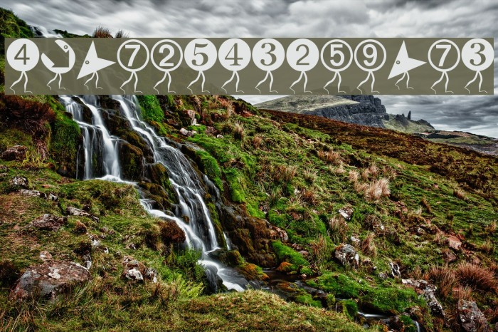 DongbutsBeings Font examples