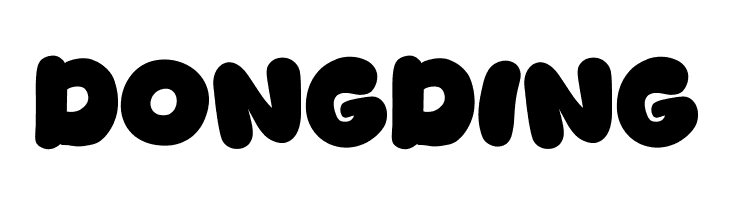 Dongding  Free Fonts Download