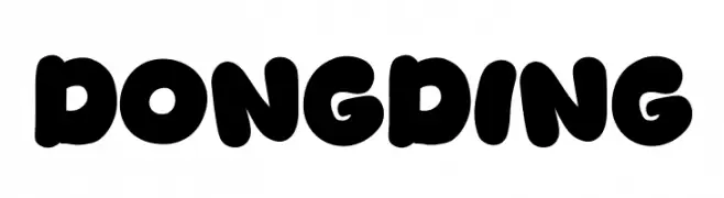 Dongding  フリーフォントのダウンロード