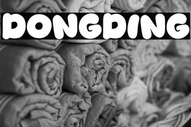 Dongding Caratteri examples