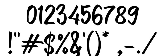 Dongeng Font OTHER CHARS