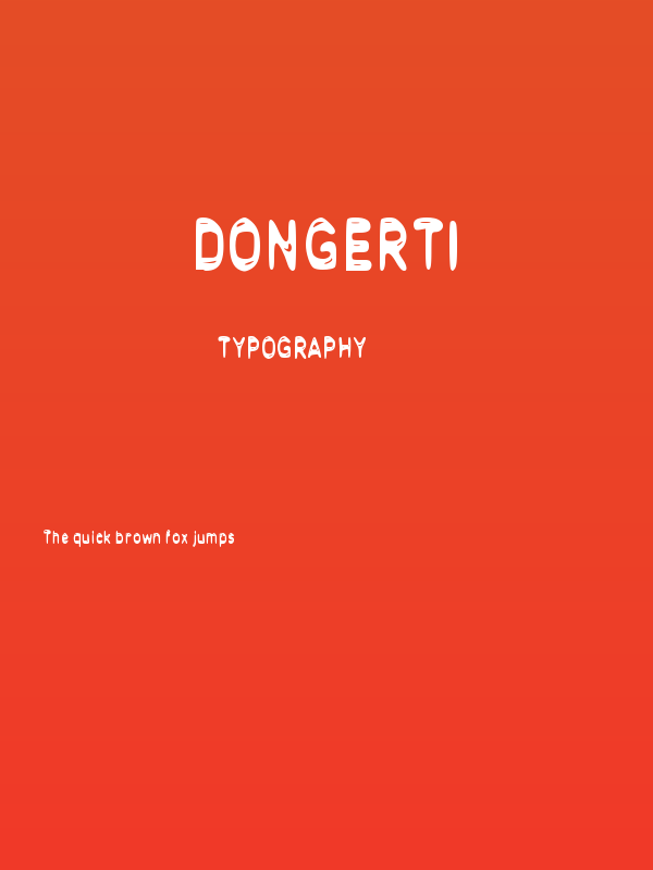 Dongerti Poster
