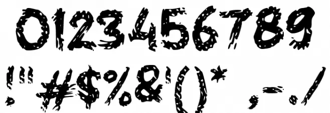 Dongkrak Font OTHER CHARS