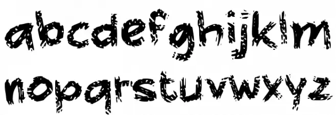 Dongkrak फ़ॉन्ट लोअरकेस