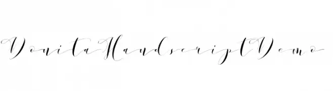 DonitaHandscriptDemo  フリーフォントのダウンロード