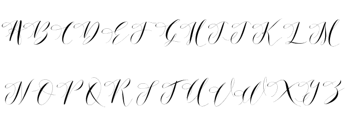 DonitaHandscriptDemo Font OTHER CHARS