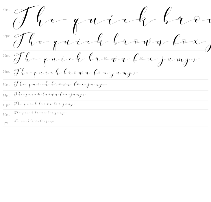 DonitaHandscriptDemo Waterfall