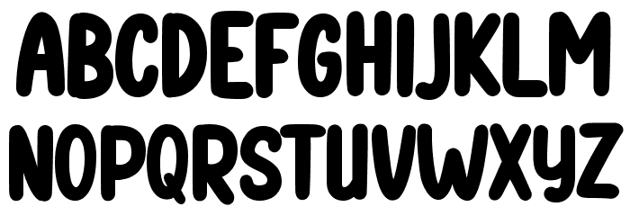 Donitha Font UPPERCASE