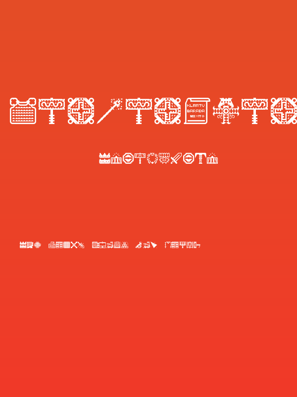 Donjonikons Regular Poster