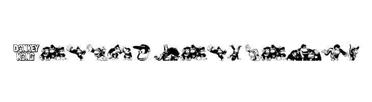 Donkey Kong World  font caratteri gratis