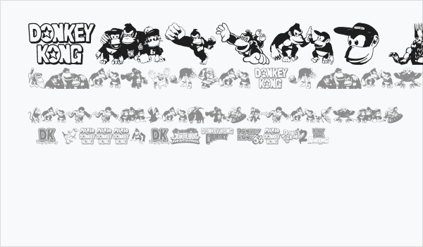 Donkey Kong World Business Card