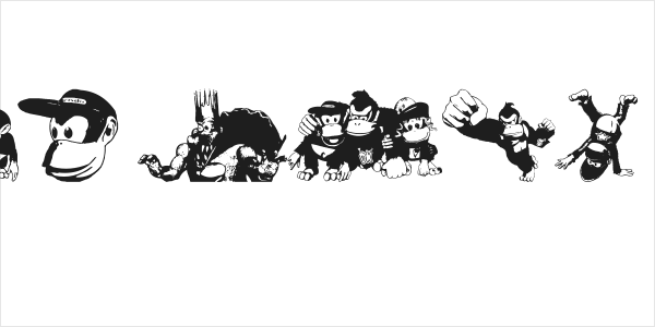 Donkey Kong World Logo