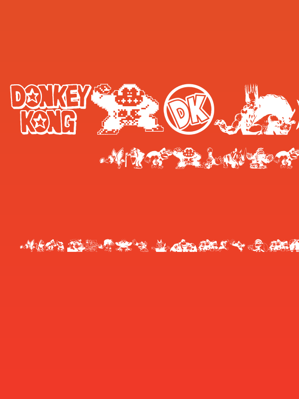 Donkey Kong World Poster