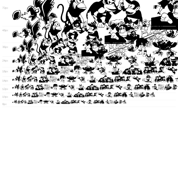 Donkey Kong World Waterfall