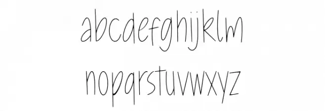 Donkey Monster Font LOWERCASE