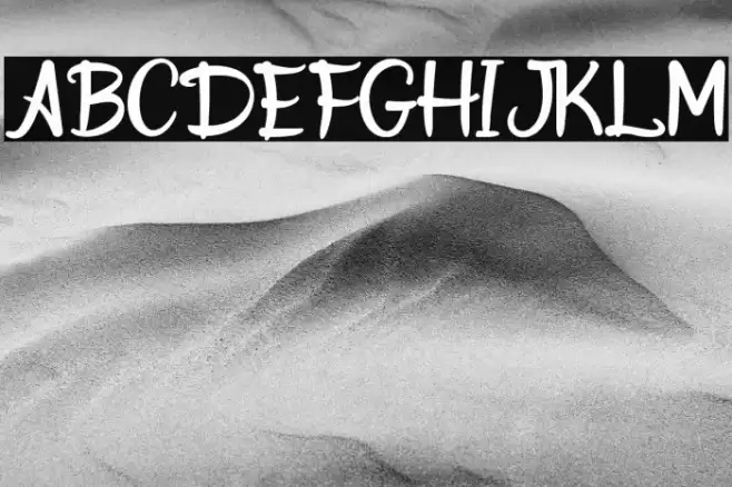 Donkey Stone Font examples