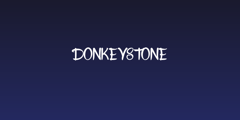 Donkey Stone Social Header