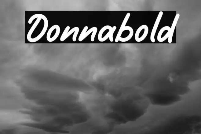 Donnabold Example 1