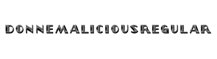 Donne Malicious Regular  नि: शुल्क फ़ॉन्ट्स डाउनलोड