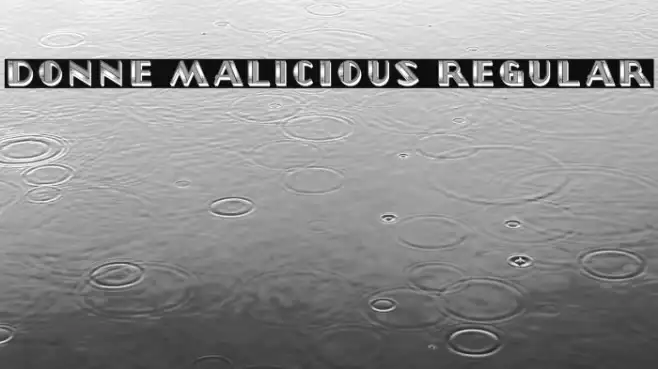 Donne Malicious Regular Example 2