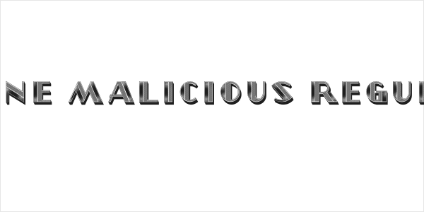 Donne Malicious Regular Logo