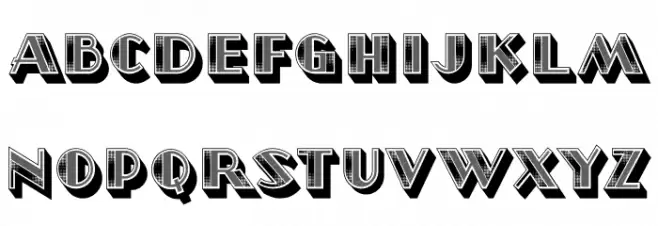 Donne Regular Font UPPERCASE