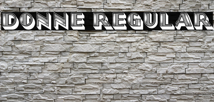 Donne Regular Example 2