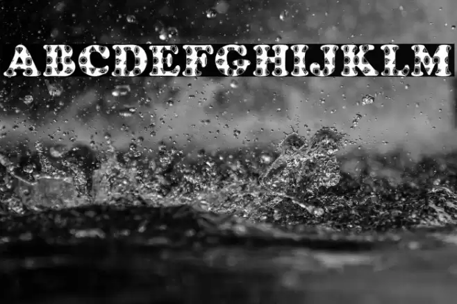 Donner'sGems Font examples