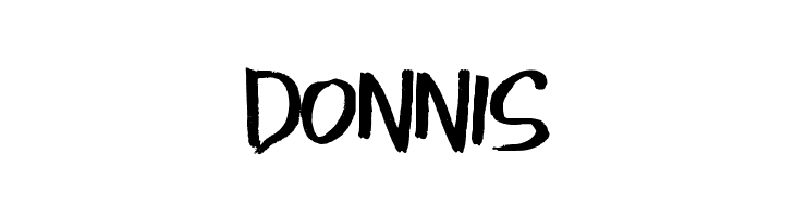 Donnis  नि: शुल्क फ़ॉन्ट्स डाउनलोड