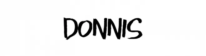 Donnis  नि: शुल्क फ़ॉन्ट्स डाउनलोड