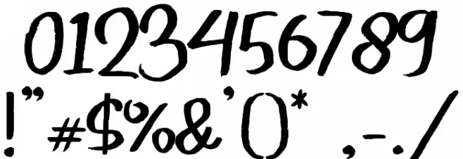 Donnis Font OTHER CHARS