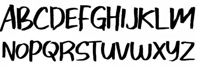 Donnis Font UPPERCASE