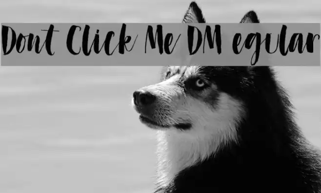 Dont Click Me DEMO Regular Example 1