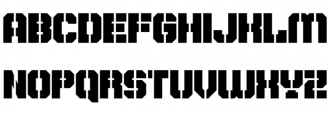 Don't Delay, Act Now! フォント 大文字