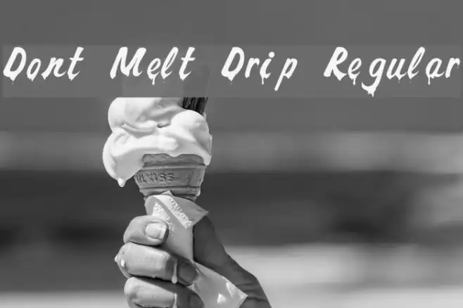 Dont Melt Drip Regular Example 2