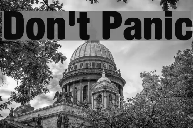 Don't Panic Example 1