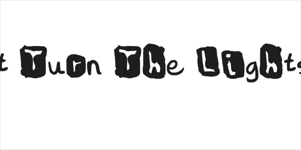 Don't Turn The Lights On! Logo