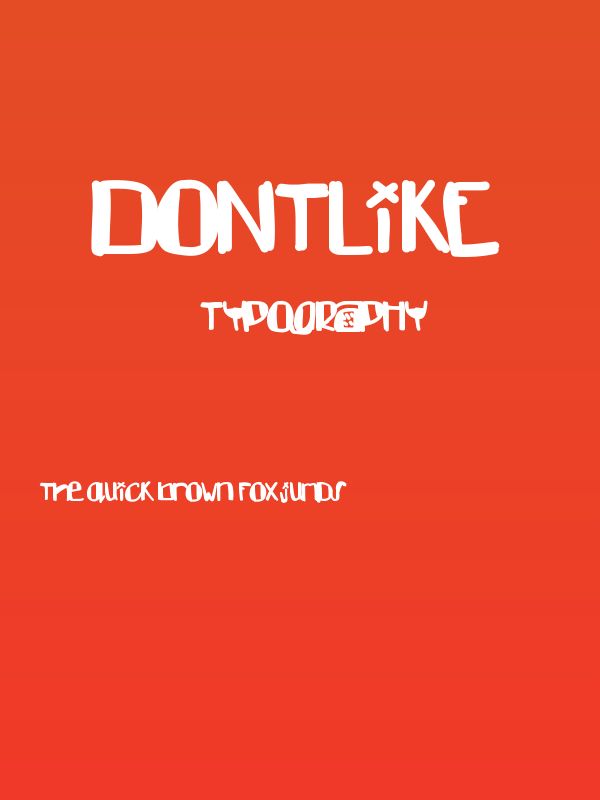 DontLike Poster