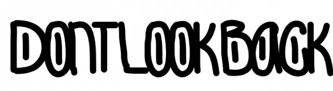 DontLookBack  नि: शुल्क फ़ॉन्ट्स डाउनलोड