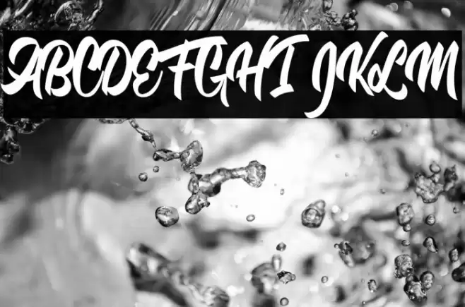 Dontchastop Personal Use Font examples