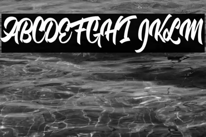 Dontchastop Personal Use Font examples