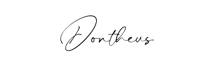 Dontheus  Скачать бесплатные шрифты