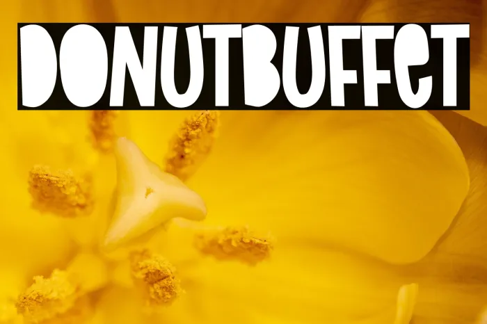 Donut Buffet Example 1