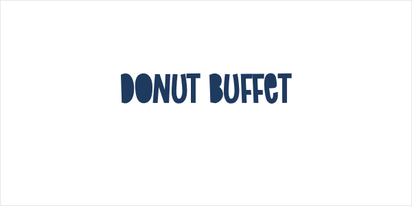 Donut Buffet Logo