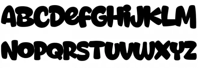 Donut Darling Fonte MINÚSCULAS