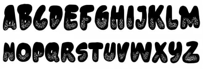 Donut Know フォント 大文字