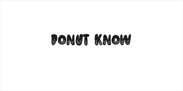 Donut Know Logo